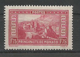 Monaco Yvert 128 MH / * 1933/37 Cote: 45,00€ - Neufs