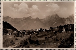 ! S/w Ansichtskarte Corbeyrier, 1936, Kanton Waadt, Schweiz - Corbeyrier