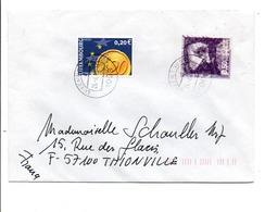 LUXEMBOURG LETTRE POUR LA FRANCE 2010 - Maschinenstempel (EMA)