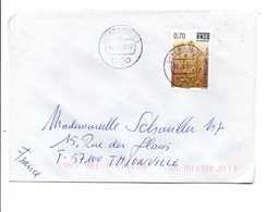 LUXEMBOURG LETTRE POUR LA FRANCE 2010 - Maschinenstempel (EMA)