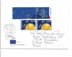 LUXEMBOURG LETTRE POUR LA FRANCE 2009 - Frankeermachines (EMA)