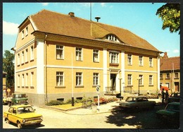 D2410 - TOP Strausberg Rathaus Auto Car Kennzeichen Barkas - Bild Und Heimat Reichenbach - Strausberg