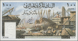 Algeria / Algerien: Set Of 2 Notes Banque Centrale D'Algerie Containing 10 & 100 Dinars 1964 P. 123, - Algerien