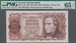 Austria / Österreich: Oesterreichische Nationalbank 500 Schilling 1965, P.139 With Portrait Of Josep - Oesterreich