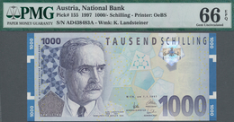 Austria / Österreich: Oesterreichische Nationalbank 1000 Schilling 1997 With Portrait Of Karl Landst - Autriche