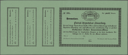 Austria / Österreich: Partial-Hypothekar-Anweisung, 500 Gulden 1848 Formular With 3 Cupons Of 10 Gul - Oesterreich