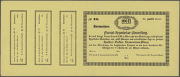 Austria / Österreich: Partial-Hypothekar-Anweisung, 100 Gulden 1848 Formular With 3 Cupons Of 2 Guld - Oostenrijk