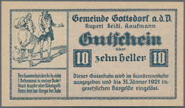 Austria / Österreich: Deutschland - Konzentrations- Und Kriegsgefangenenlager | Banknoten - Gemeinde - Oostenrijk