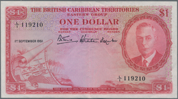British Caribbean Territories: The British Caribbean Territories 1 Dollar September 1st 1951, P.1, S - Other - America