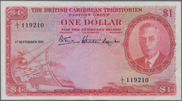 British Caribbean Territories: The British Caribbean Territories 1 Dollar September 1st 1951, P.1, S - Sonstige – Amerika