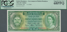 British Honduras: Government Of British Honduras 1 Dollar April 1st 1964, P.28b In Perfect Condition - Honduras