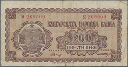 Bulgaria / Bulgarien: Very Nice Set With 11 Banknotes Bulgaria ND(1916) Till 1947 Comprising 100 Gol - Bulgarien