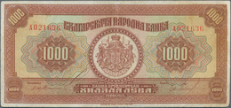 Bulgaria / Bulgarien: 1000 Leva 1922, P.40, Still Nice With Bright Colors, Lightly Pressed With A Fe - Bulgaria