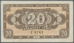 Bulgaria / Bulgarien: Nice Lot With 3 Banknotes 500 And 1000 Leva 1942, P.60, 61 (F+, VF+) And 20 Le - Bulgarie