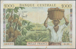 Cameroon / Kamerun: Banque Centrale - République Fédérale Du Cameroun 1000 Francs ND(1962), P.12b, S - Kameroen