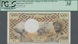 Central African Republic / Zentralafrikanische Republik: Banque Des États De L'Afrique Centrale - Ré - Centraal-Afrikaanse Republiek