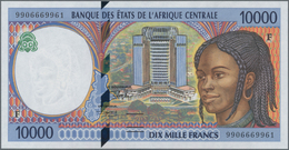 Central African Republic / Zentralafrikanische Republik: Pair With 5000 And 10.000 Francs Of The Ban - Zentralafrik. Rep.