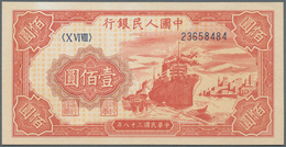 China: Peoples Bank Of China 100 Yuan 1949, P.831 In Perfect Condition: UNC. - Chine