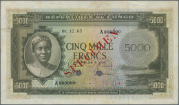 Congo / Kongo: Congo - Kinshasa, Conseil Monétaire De La République Du Congo - Institut D'Émission, - Non Classés