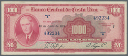 Costa Rica: Banco Central De Costa Rica 1000 Colones June 12th 1974, P.226c, Highest Denomination Of - Costa Rica