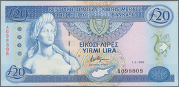 Cyprus / Zypern: 20 Pounds 1992, P.56a In Perfect UNC Condition. - Zypern