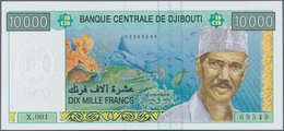 Djibouti / Dschibuti: 10.000 Francs ND(2009), P.45 Inperfect UNC Condition. - Gibuti