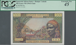 Equatorial African States: Banque Centrale - États De L'Afrique Équatoriale 500 Francs ND(1963) With - Other - Africa