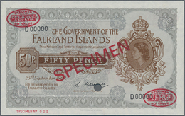 Falkland Islands / Falkland Inseln: The Government Of The Falkland Islands 50 Pence 1969 De La Rue S - Isole Falkland