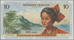 French Antilles / Französische Antillen: Institut D'Émission Des Départements D'Outre-Mer 10 Francs - Autres - Amérique