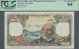 French Antilles / Französische Antillen: Institut D'Émission Des Départements D'Outre-Mer 100 Francs - Other - America