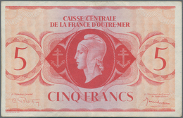 French Equatorial Africa / Französisch-Äquatorialafrika: Caisse Centrale De La France D'Outre-Mer 5 - Aequatorial-Guinea