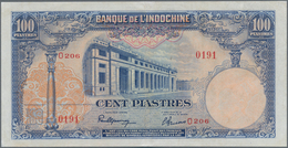 French Indochina / Französisch Indochina: Banque De L'Indochine 100 Piastres ND(1946), P.79, Still N - Indochina