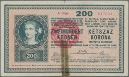 Hungary / Ungarn: Highly Rare Set With 5 Banknotes Osztrák-Magyar Bank / Oesterreichisch-Ungarische - Ungarn