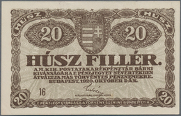 Hungary / Ungarn: Hungarian Post Office Savings Bank, Set With 13 Banknotes Comprising 2x 5 Korona 1 - Ungheria