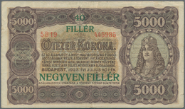 Hungary / Ungarn: Ministry Of Finance, Set With 3 Banknotes Of The ND(1925) Series After The Currenc - Hongrie