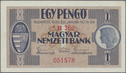 Hungary / Ungarn: Very Nice Lot With 7 Banknotes Comprising 50 And 100 Pengö 1945 P.110, 111 (UNC, A - Ungarn