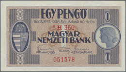 Hungary / Ungarn: Very Nice Lot With 7 Banknotes Comprising 50 And 100 Pengö 1945 P.110, 111 (UNC, A - Hungary