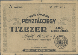 Hungary / Ungarn: Hungarian Post Office Savings Bank High Value Lot With 9 Banknotes Of The 1946 Ado - Ungarn