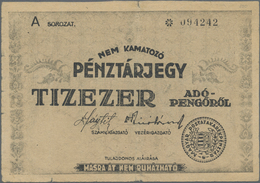 Hungary / Ungarn: Hungarian Post Office Savings Bank High Value Lot With 9 Banknotes Of The 1946 Ado - Hungary