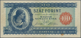 Hungary / Ungarn: Pair With 10 Forint 1946 P.159 (F With Small Graffiti) And 100 Forint 1946 P.160 ( - Hongrie