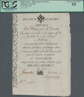 Italian States: Banco Giro Di Venezia 10 Ducati 1798, P.S181, Perfect Condition For The Age Of The N - Andere & Zonder Classificatie
