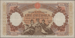 Italy / Italien: Banca D'Italia 10.000 Lire 1957 With Signatures: Menichella & Boggione, P.89c, Stil - Autres & Non Classés