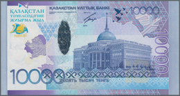 Kazakhstan / Kasachstan: Lot With 6 Banknotes Of The 2008 Till 2011 Issue With 5000 Tenge 2008 P.34 - Kazakistan