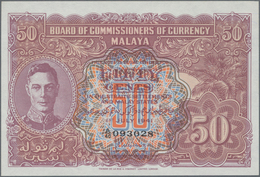 Malaya: Board Of Commissioners Of Currency 50 Cents 1941, P.10b In Perfect UNC Condition. - Malaysia