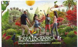 TERRA BOTANICA - LES JARDINS EXTRAORDINAIRES 49 ANGERS - Tickets D'entrée