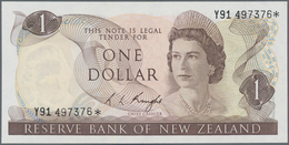 New Zealand / Neuseeland: Reserve Bank Of New Zealand Very Rare Set With 8 Replacement Notes, All Wi - Nuova Zelanda