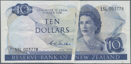 New Zealand / Neuseeland: Reserve Bank Of New Zealand 10 Dollars ND(1968-75), Signature: Wilks, P.16 - Nouvelle-Zélande