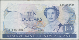 New Zealand / Neuseeland: Reserve Bank Of New Zealand 10 Dollars ND(1981-92), Signature: Russell, P. - Nuova Zelanda