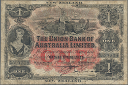 New Zealand / Neuseeland: Union Bank Of Australia Ltd. - Wellington Branch 1 Pound 1905, P.S362b, Gr - New Zealand