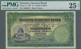 Palestine / Palästina: Palestine Currency Board 1 Pound September 1st 1927, P.7a, Always A Great And - Andere - Azië